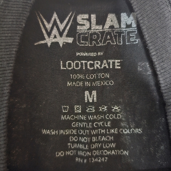 Slam Crate The Demon Finn Balor WWE Exclusive Graphic Tee Size Medium - Picture 7 of 7